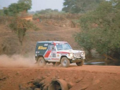 Mitsubishi Pajero Rally Raid Car 1985